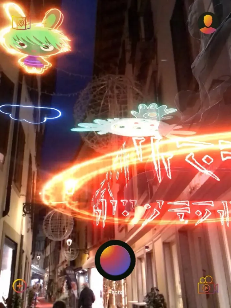 Ảnh chụp màn hình của Spheroid Universe AR iPad 
