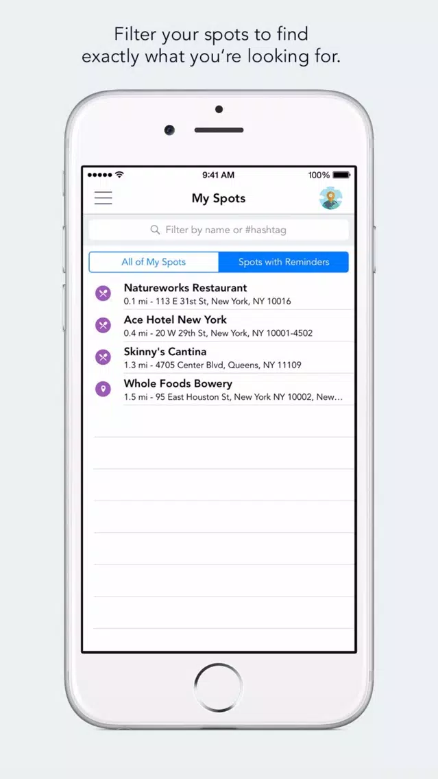 Spotr - Track Your Spots!應用截圖