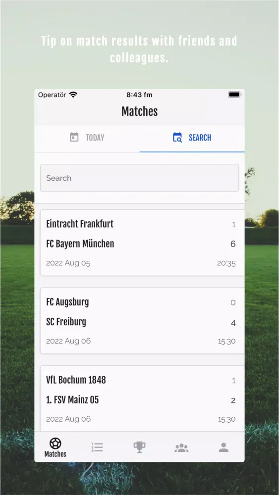 Capturas de pantalla de Die Liga