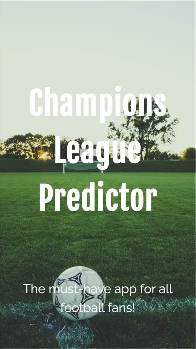 Champions L3ague Predictor Screenshots