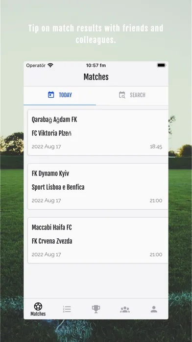 Champions L3ague Predictor Screenshots