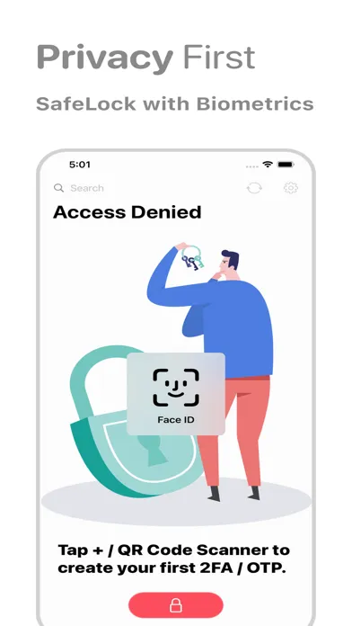 Capturas de pantalla de auth. - 2FA Smart Sync