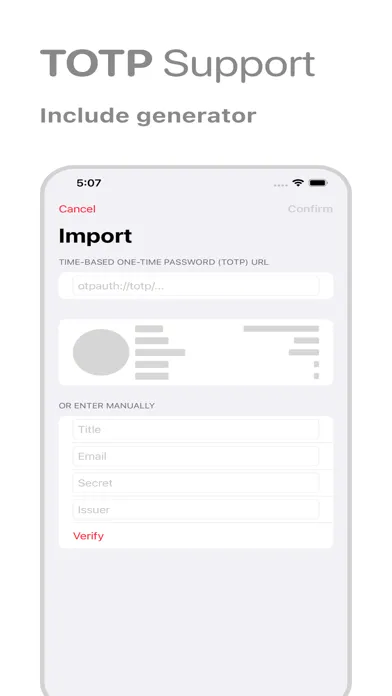 Capturas de pantalla de auth. - 2FA Smart Sync