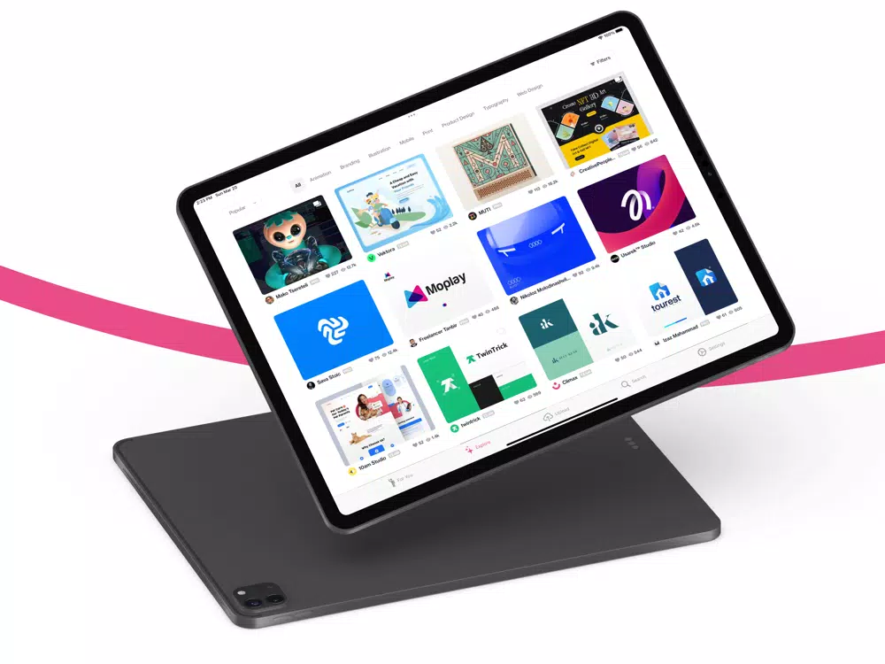 nextShot for Dribbble iPad  Screenshots