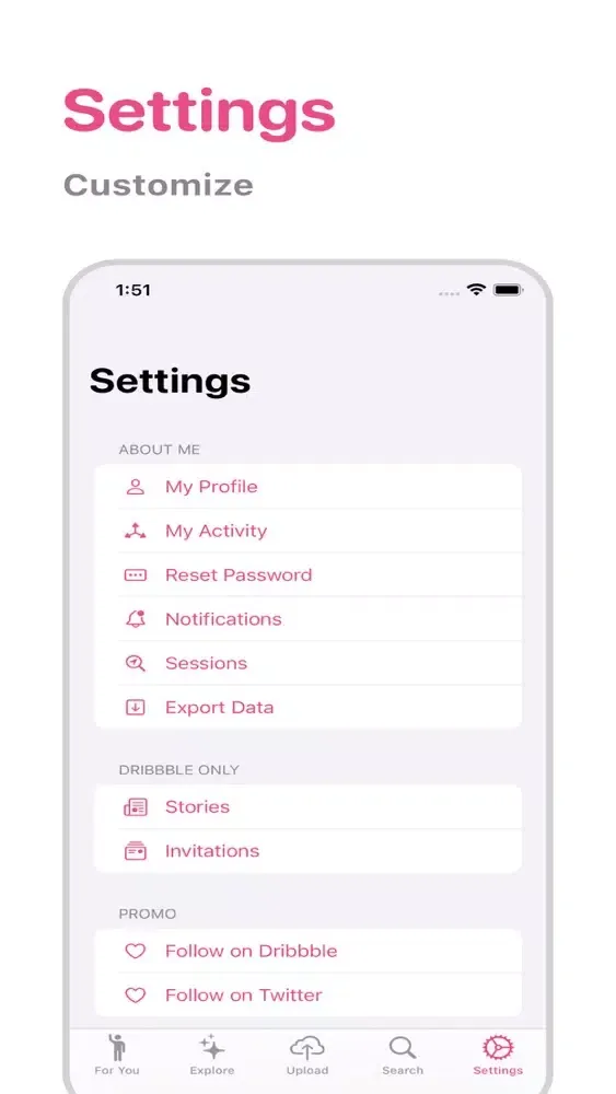 تصاویر nextShot for Dribbble