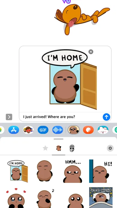 Tubby Nugget Stickers سکرین شاٹس