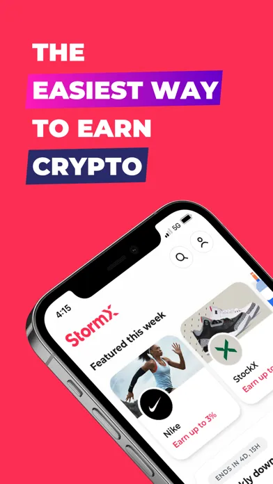 StormX - Shop & Earn Crypto Screenshots