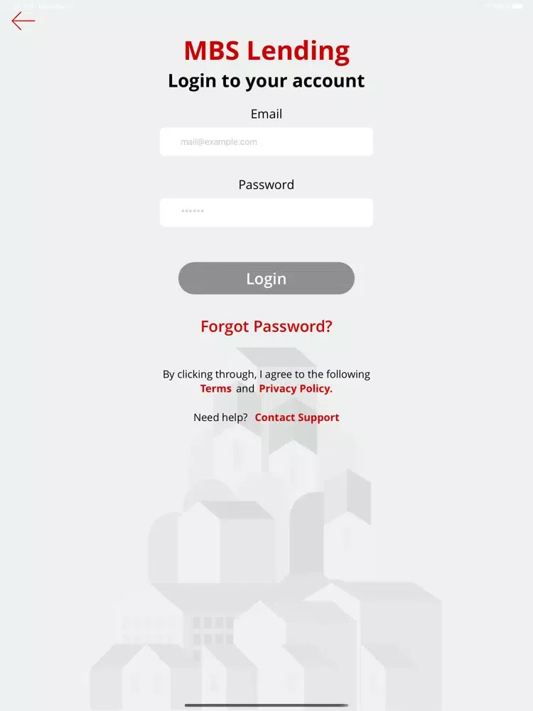 Screenshot di MBS Lending iPad 