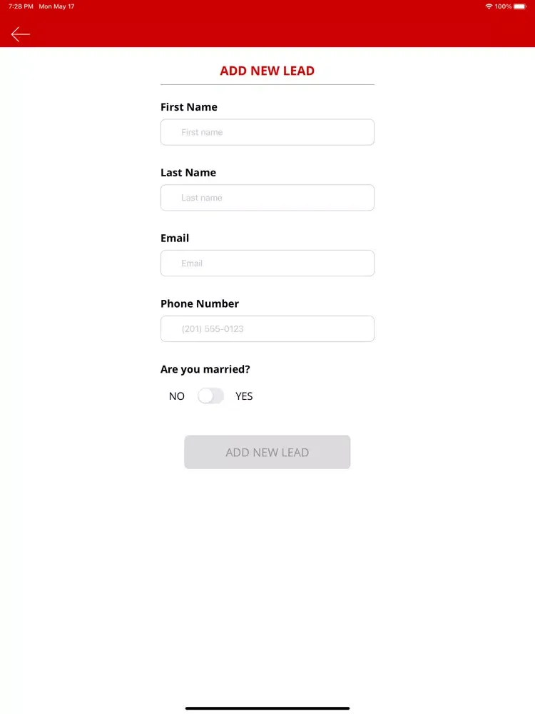 Screenshot di MBS Lending iPad 