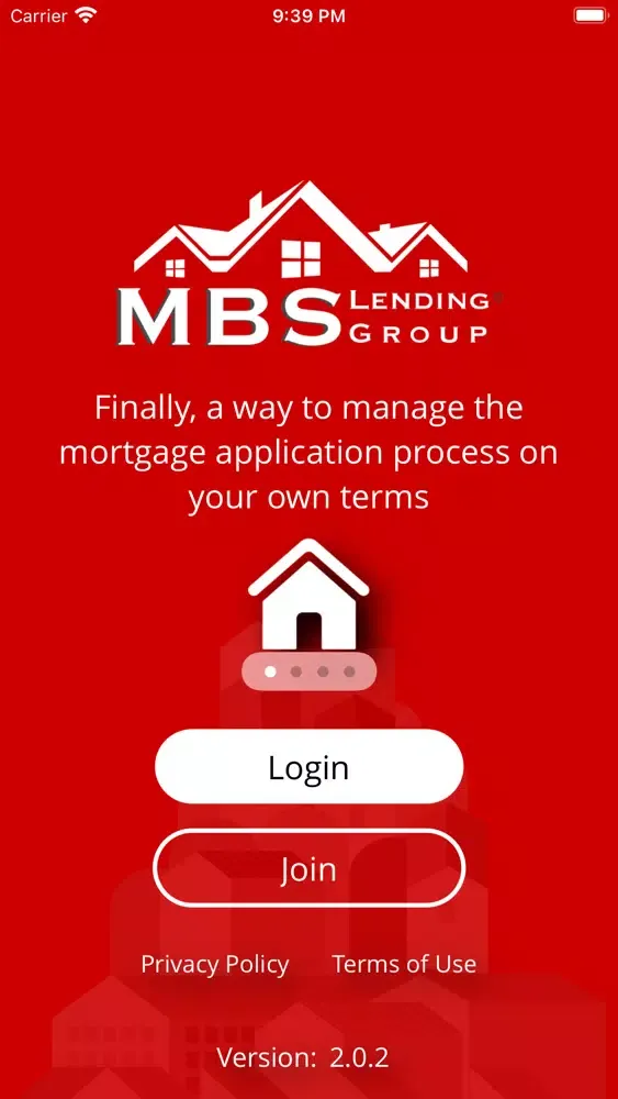 Screenshot di MBS Lending