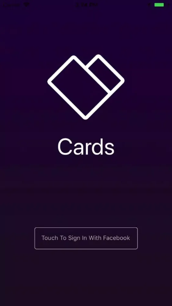 Zrzuty ekranu CardsApp
