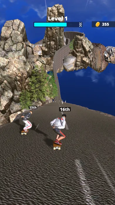 Screenshot di Downhill Racer