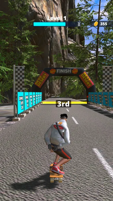Screenshot di Downhill Racer