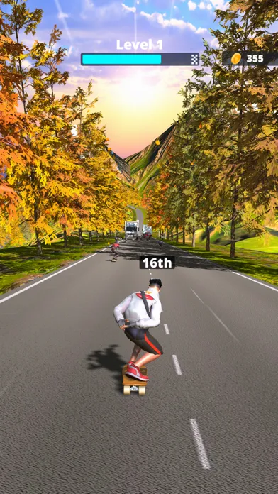 Screenshot di Downhill Racer
