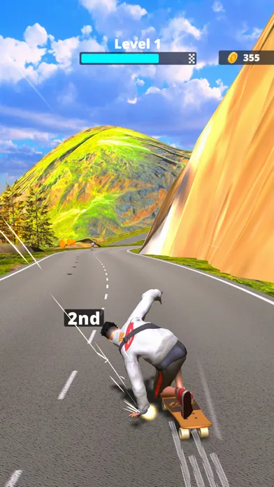 Screenshot di Downhill Racer