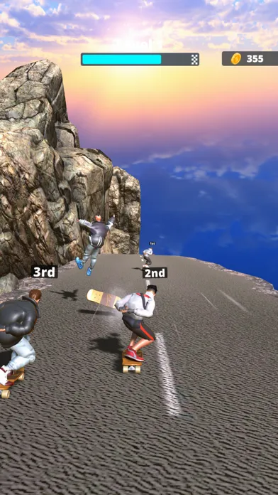 Screenshot di Downhill Racer