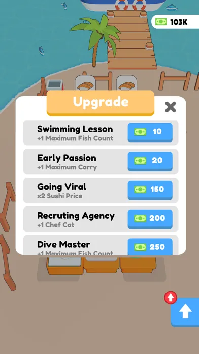 Kitty Sushi Dive Ekran Görüntüleri
