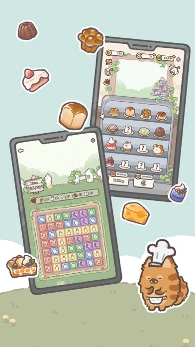 Capturas de tela do Meow Bakery