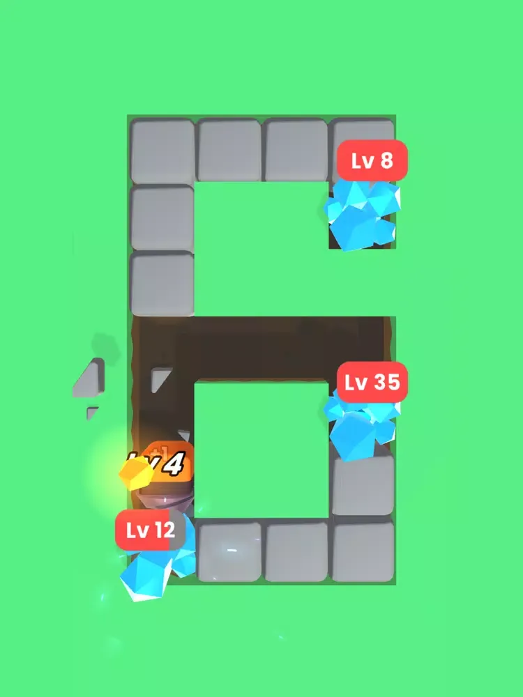 Money Mine Maze iPad 应用截图