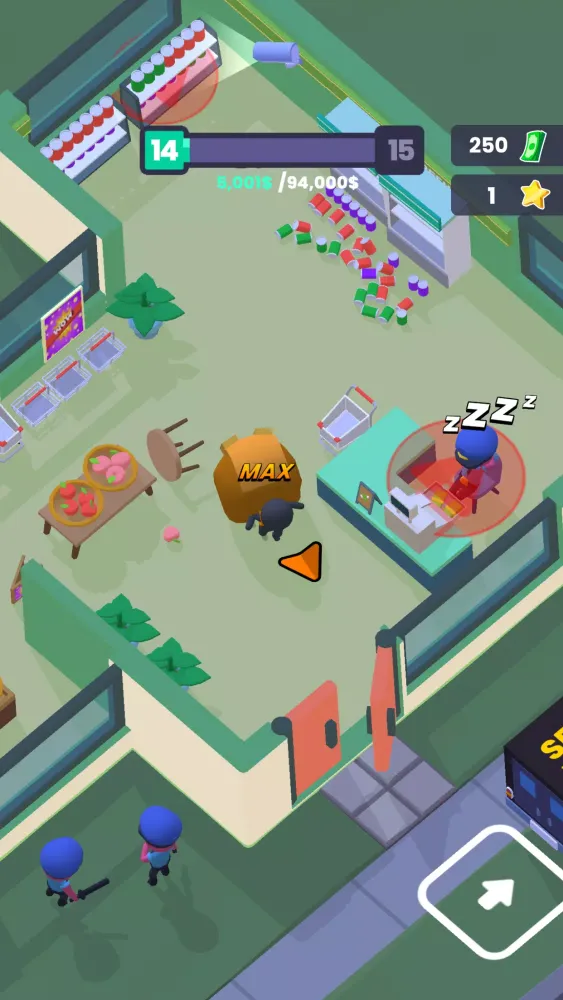 Capturas de tela do Steal Master
