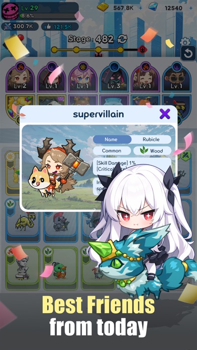 Captures d'écran de Supervillain Wanted