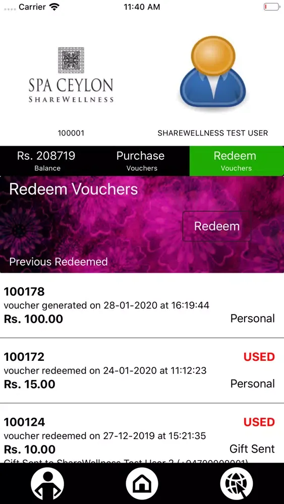 Spa Ceylon ShareWellness स्क्रीनशॉट