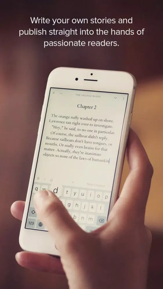 Zrzuty ekranu Tablo - Read & Write Free Stories