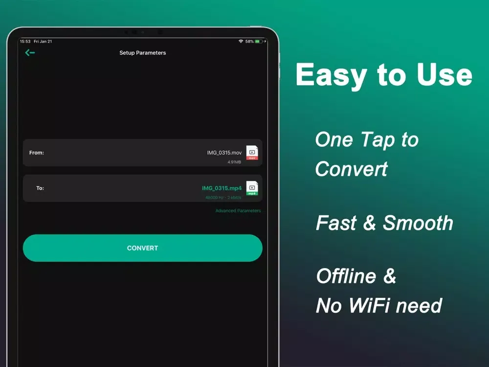 Скриншоты Media Converter - Clips Editor iPad 