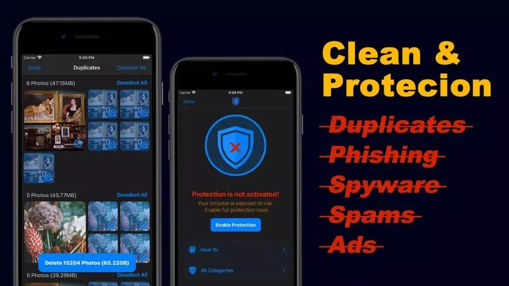 Скриншоты Phone Cleaner Protection