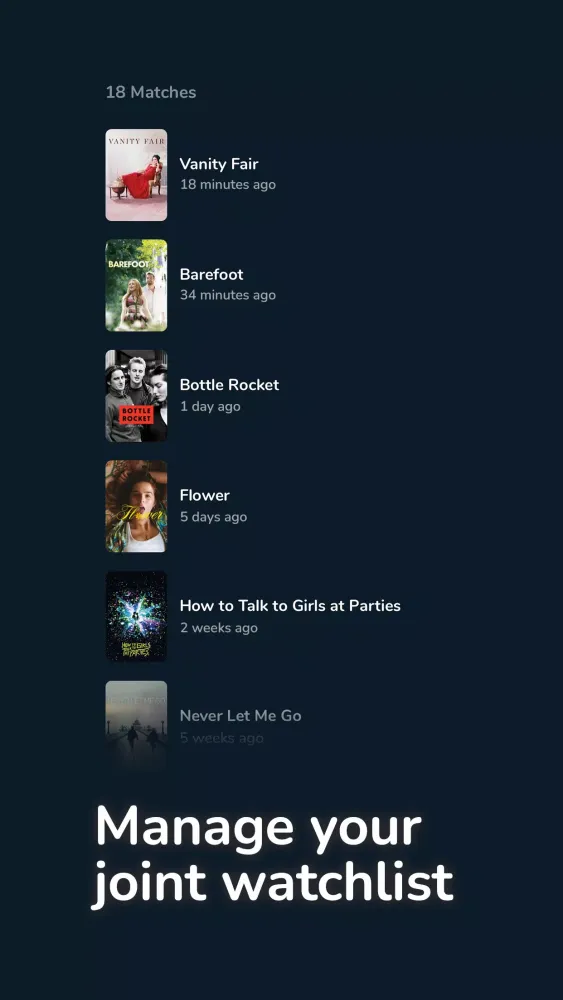 Matched Screenshots