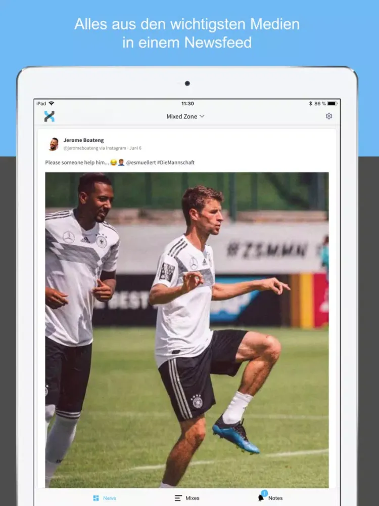 Mixed Zone iPad  Screenshots