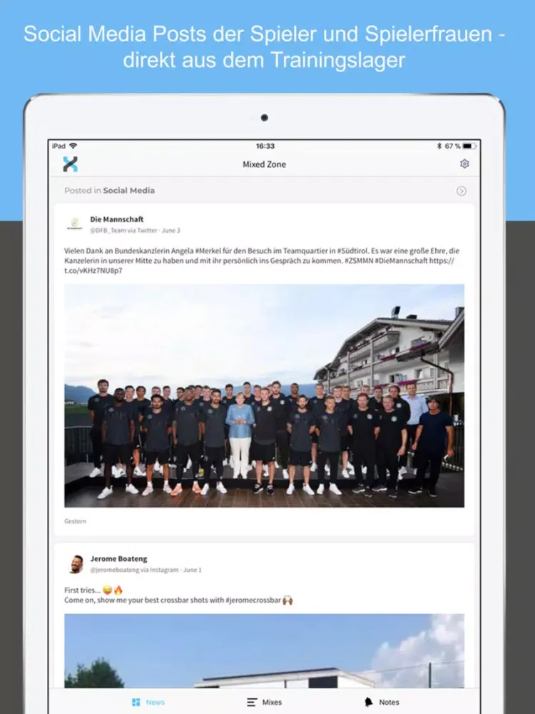Mixed Zone iPad  Screenshots