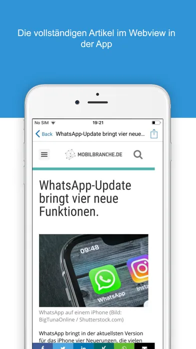صور mobilbranche.de News zu Mobile