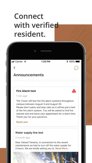 Ảnh chụp màn hình của The Monarch App