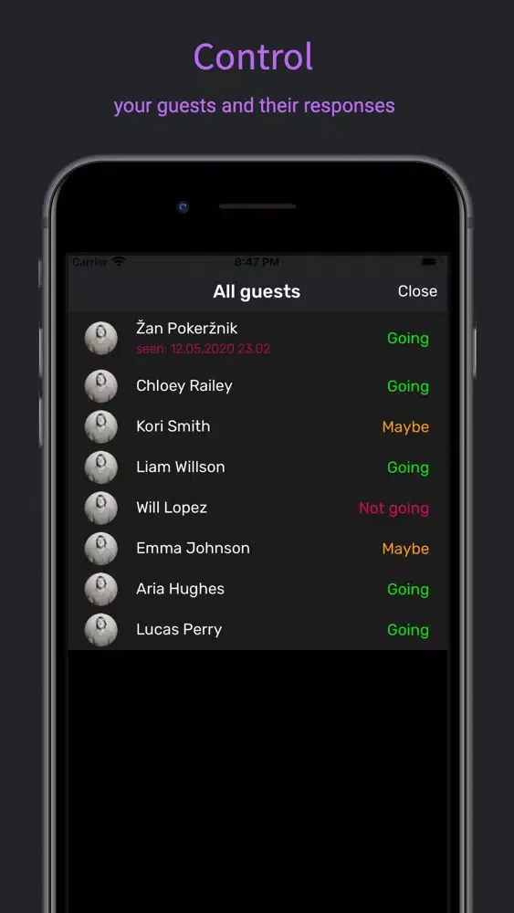 Party Animal - Plan Your Party سکرین شاٹس