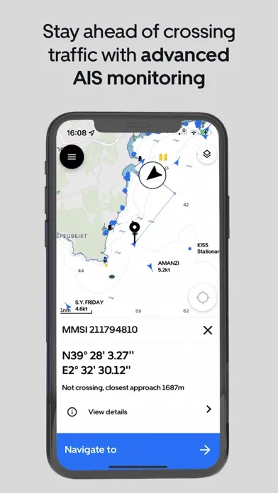 Orca: Boat GPS, Charts, Routes应用截图