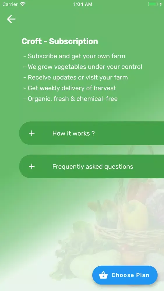 Capturas de tela do Croft - Urban Farms