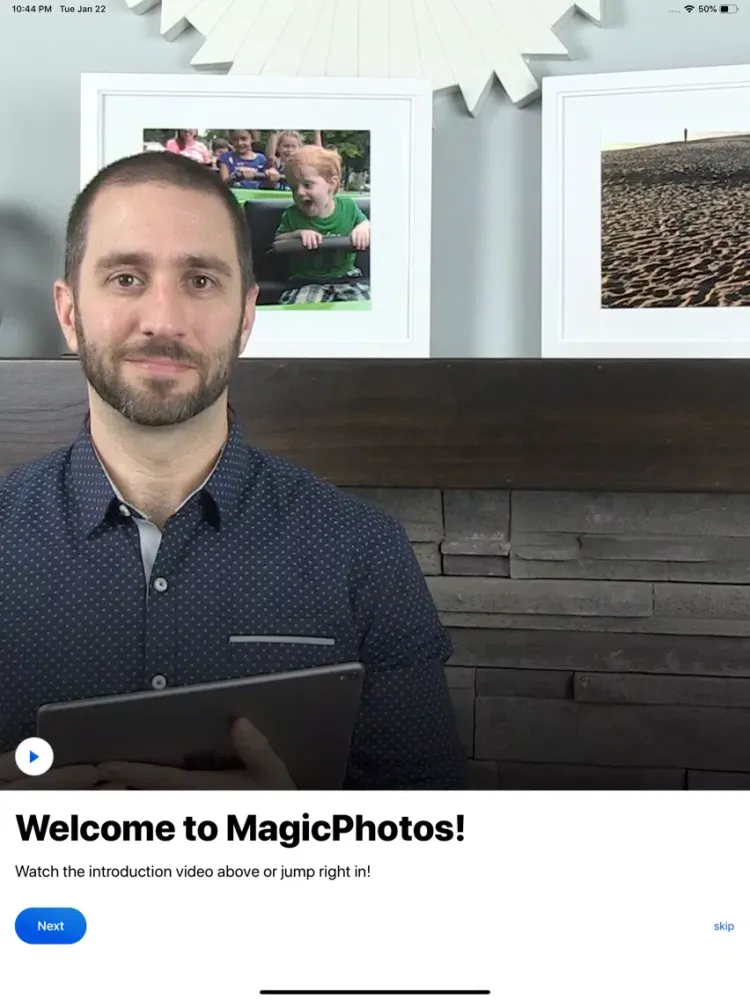 Captures d'écran de Magic Photos in your home iPad 
