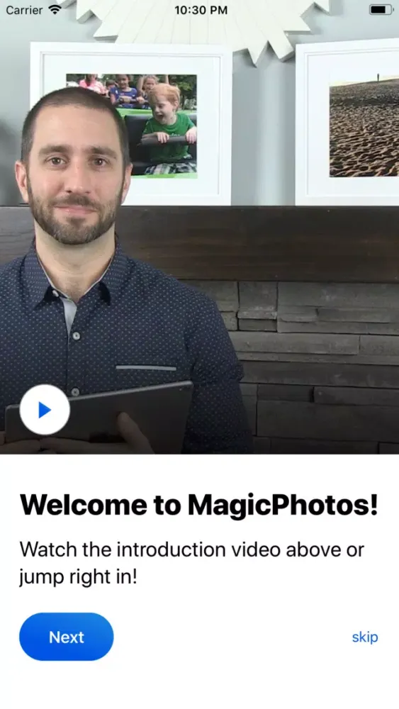 Captures d'écran de Magic Photos in your home