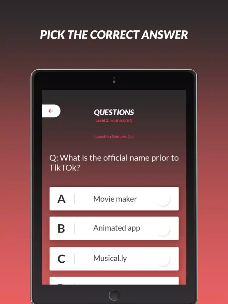 TT Quiz Fans & Followers iPad Ekran Görüntüleri