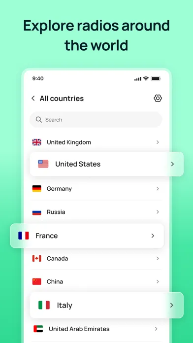 AirTuner - Radio Internet & FM应用截图