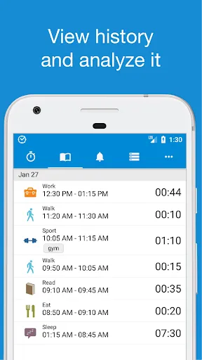 aTimeLogger Pro Screenshots