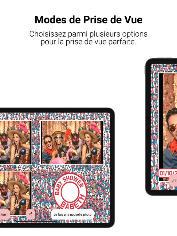 Photobooth - Le Kiosque photos iPad  स्क्रीनशॉट