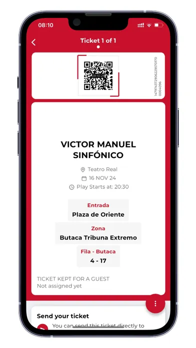 Teatro Real. Business & VIP স্ক্রিনশট