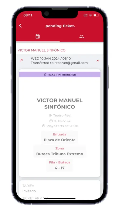 Teatro Real. Business & VIP স্ক্রিনশট