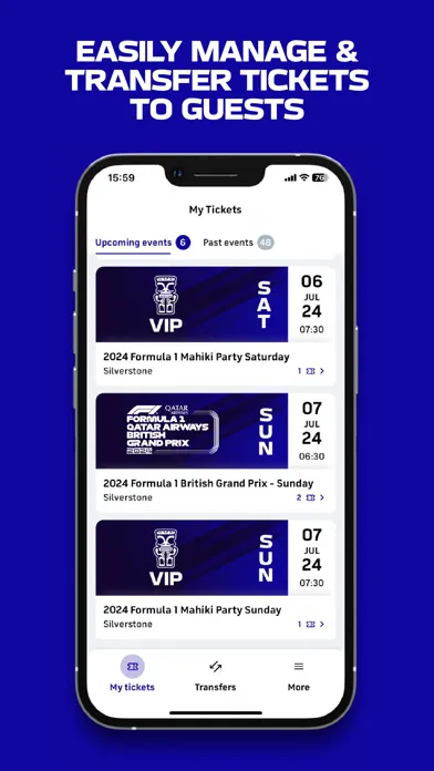 Silverstone Tickets应用截图