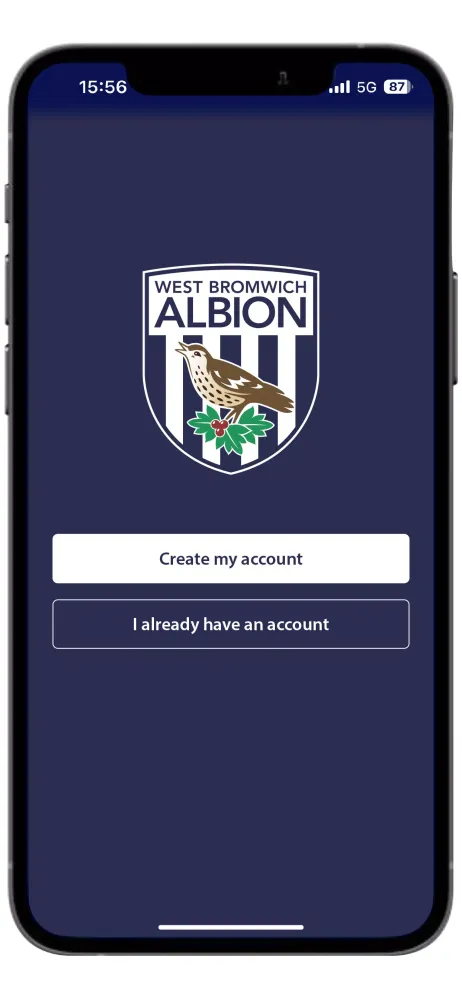 Tangkapan layar WBA Tickets OnTheGo