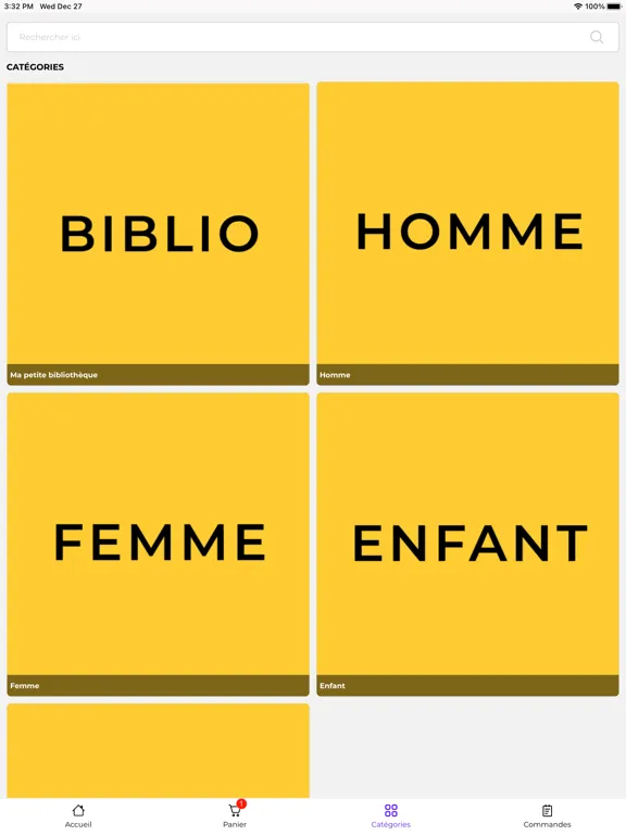 Tangkapan skrin TOUT DEDANS iPad 