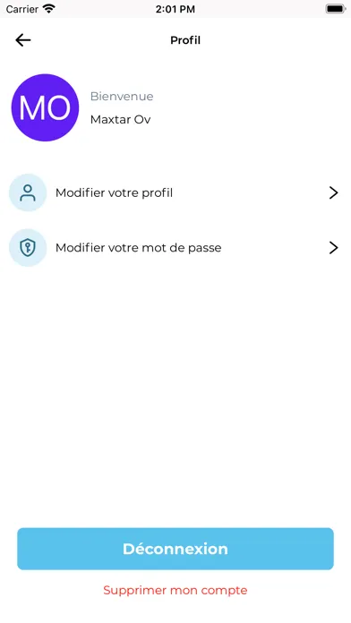 Tangkapan skrin TOUT DEDANS