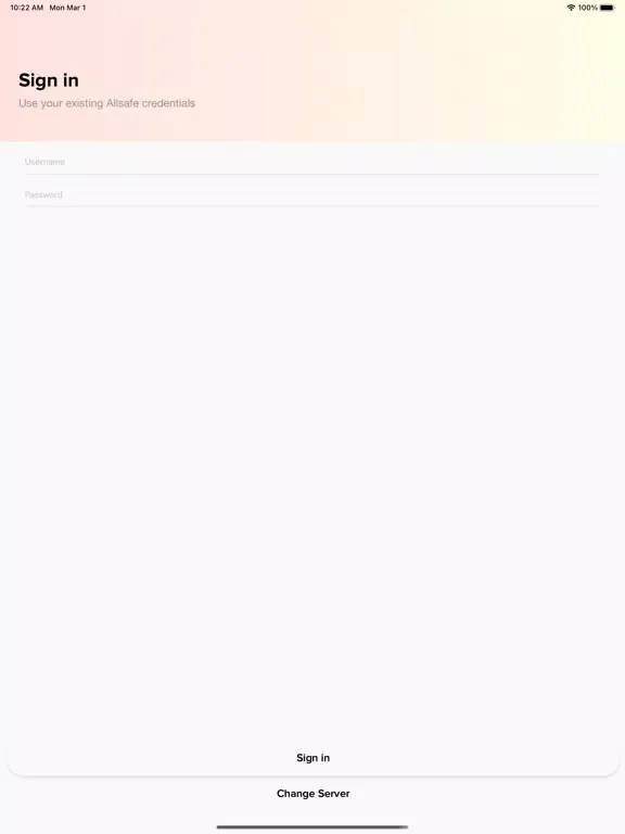 Tangkapan skrin AllSafe - Device Manager iPad 